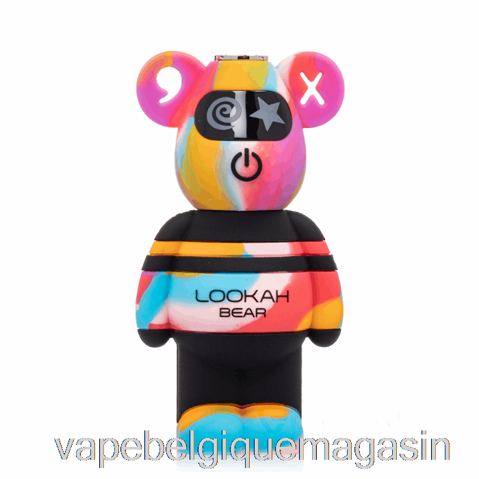 Vape Jetable Lookah Ours 510 Batterie Arc-en-ciel